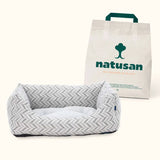 Cozy Kit Natusan Cat Litter 10L And Project Blu Eco-Friendly Nest Cat Bed (XS) Bundle