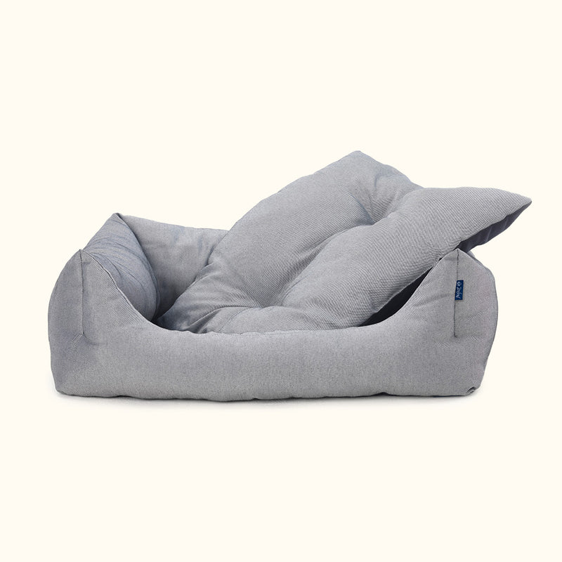 Project Blu Eco-Friendly Plain Grey Nest Cat Bed (XS)