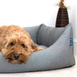 Project Blu Eco-Friendly Plain Blue Nest Dog Bed (S,M)