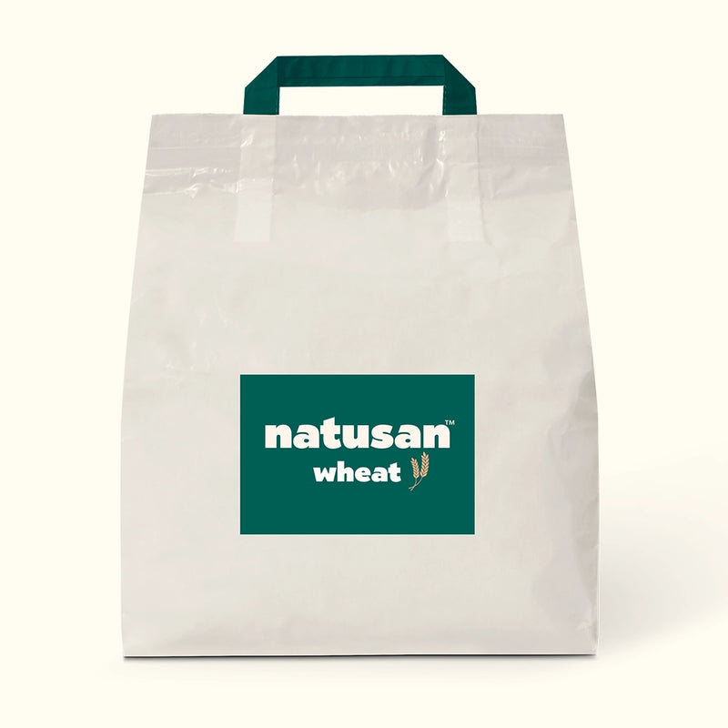 Natusan Sustainable Clumping Wheat Cat Litter 20L